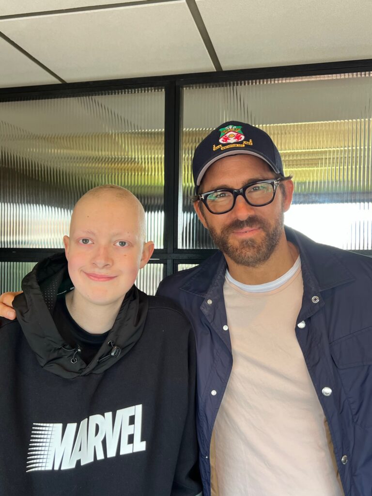 Our surprise video of support from Ryan Reynolds
